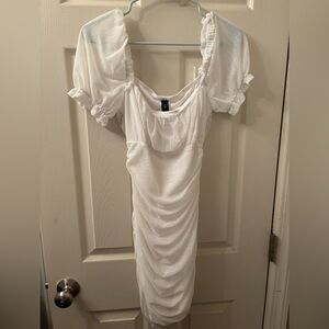 Windsor Tight White Dresss